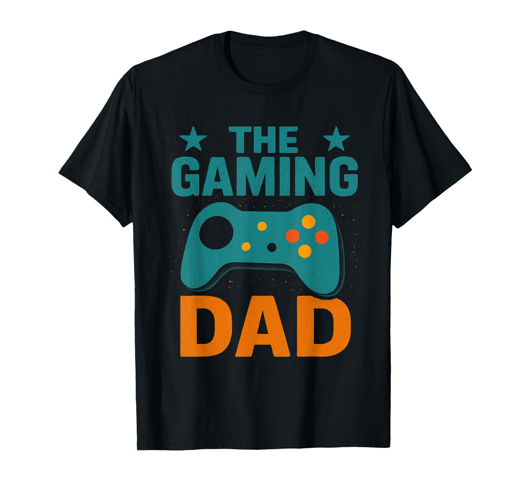 Gaming Dad Controller Gamer Dads T-Shirt - Minimalist Print Men Women - T-Shirt, Sweatshirt, Hoodie