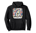 Somebody Loudmouth Auntie Soccer Hoodie - Custom Art Print Men Women - T-Shirt, Sweatshirt, Hoodie