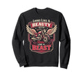 Motorcycle Biker Female Looks Sweatshirt - Novelty Apparel for Adults - T-Shirt, Sweatshirt, Hoodie