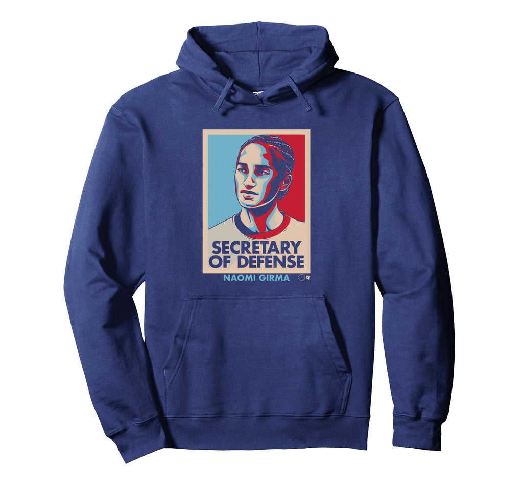 Naomi Girma Secretary Defense Usa Hoodie - Novelty Apparel Men Women - T-Shirt, Sweatshirt, Hoodie