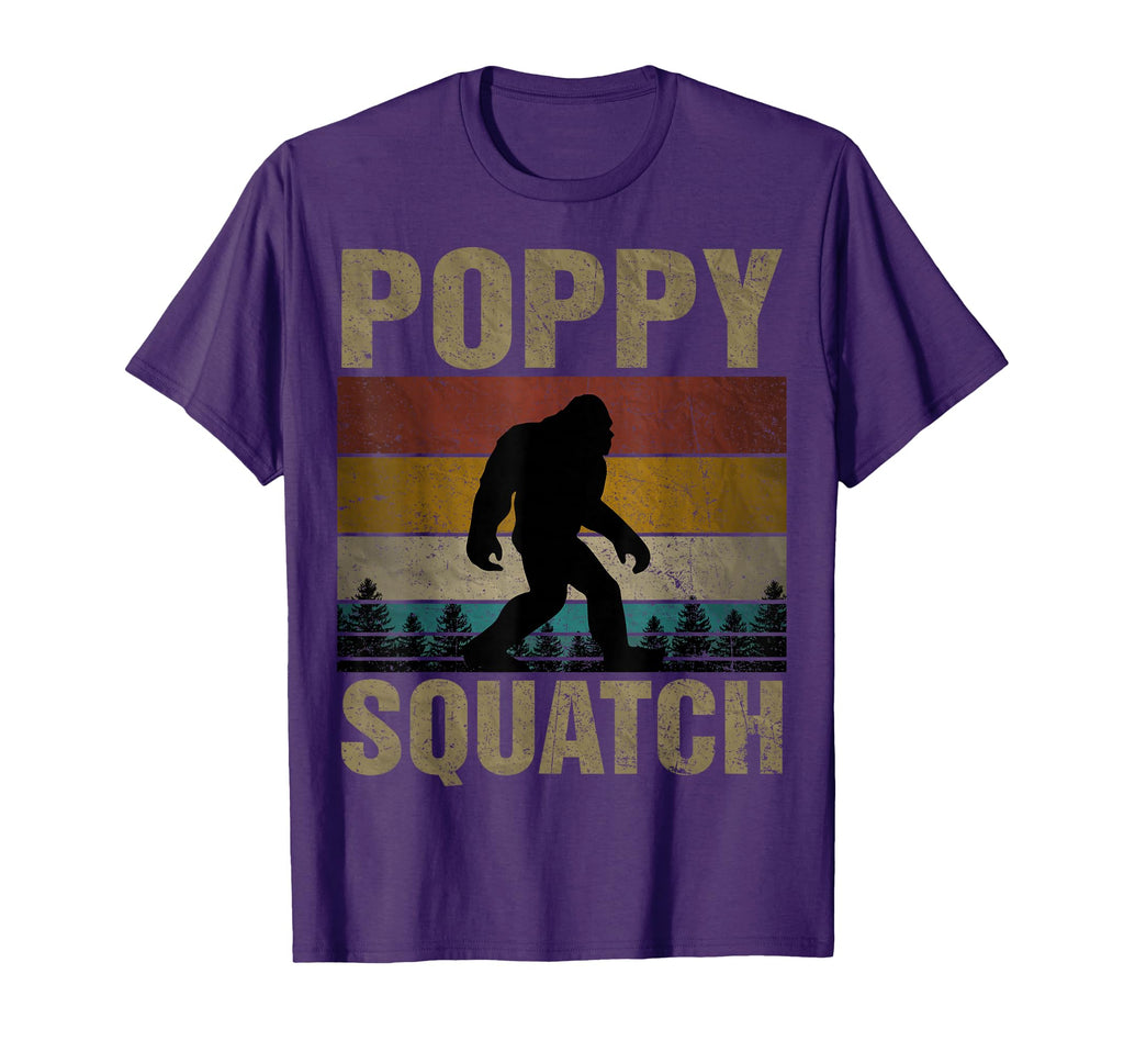 Poppy Squatch Bigfoot Poppy Sasquatch Yeti T-Shirt - Unique Graphic Unisex - T-Shirt, Sweatshirt, Hoodie