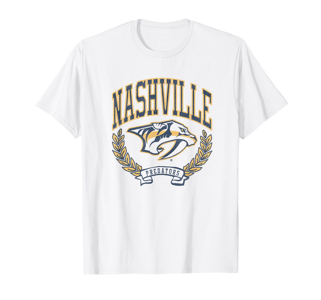 Nashville Predators Victory White Licensed T-Shirt - Trendy Graphic Unisex - T-Shirt, Sweatshirt, Hoodie
