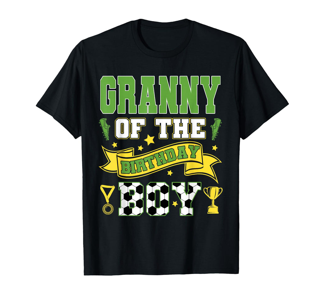 Granny Birthday Soccer Player Birthday T-Shirt - Graphic Print Men Women - T-Shirt, Sweatshirt, Hoodie