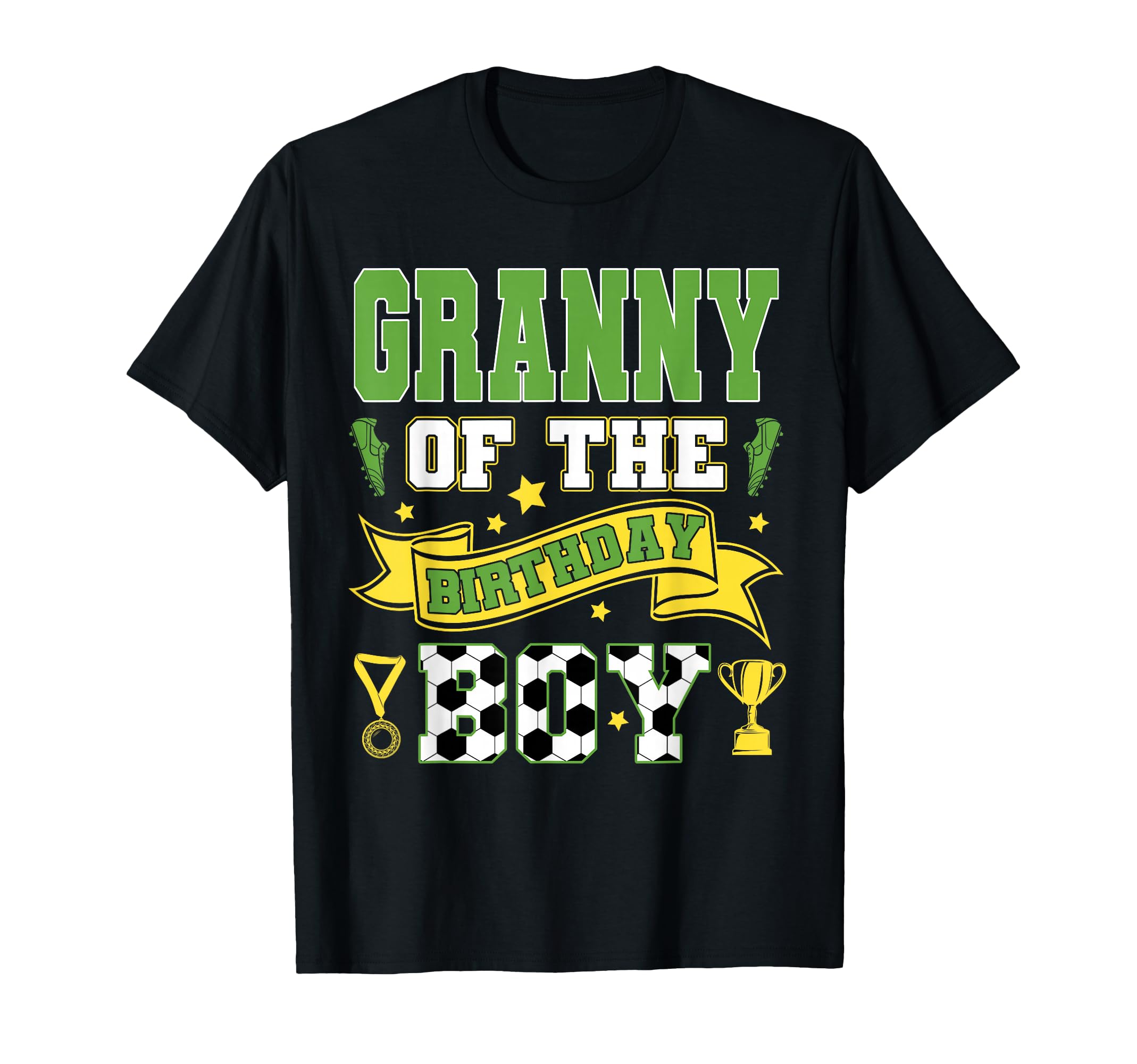 Granny Birthday Soccer Player Birthday T-Shirt - Graphic Print Men Women - T-Shirt, Sweatshirt, Hoodie
