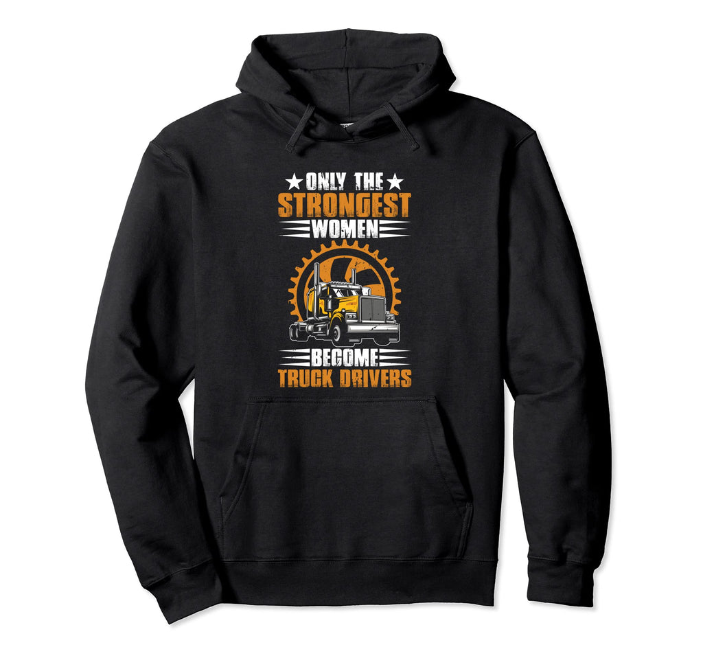 Truck Driver Trucker Freighter Delivery Hoodie - Graphic Print for Adults - T-Shirt, Sweatshirt, Hoodie