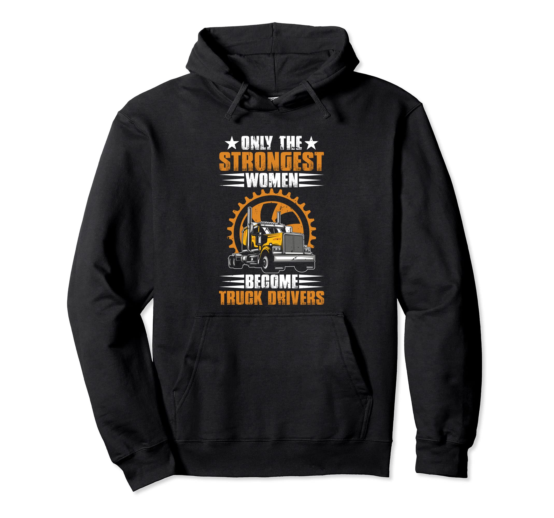 Truck Driver Trucker Freighter Delivery Hoodie - Graphic Print for Adults - T-Shirt, Sweatshirt, Hoodie