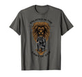 Gods Army Christian Faith Lion Warrior T-Shirt - Aesthetic Graphic Unisex - T-Shirt, Sweatshirt, Hoodie