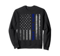 Us Flag Best Dad Ever Fathers Day Sweatshirt - Minimalist Print for Adults - T-Shirt, Sweatshirt, Hoodie