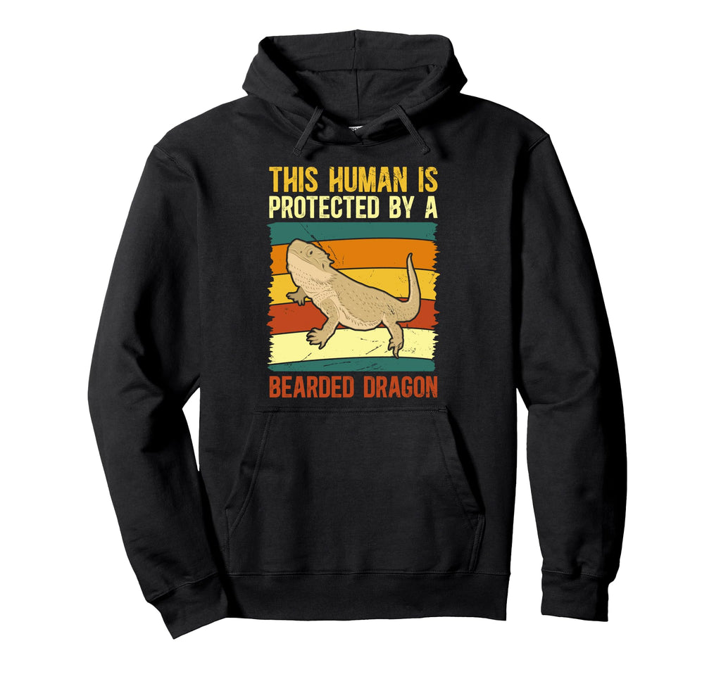 Protected Bearded Dragon Owner Hoodie - Streetwear Style for Adults - T-Shirt, Sweatshirt, Hoodie
