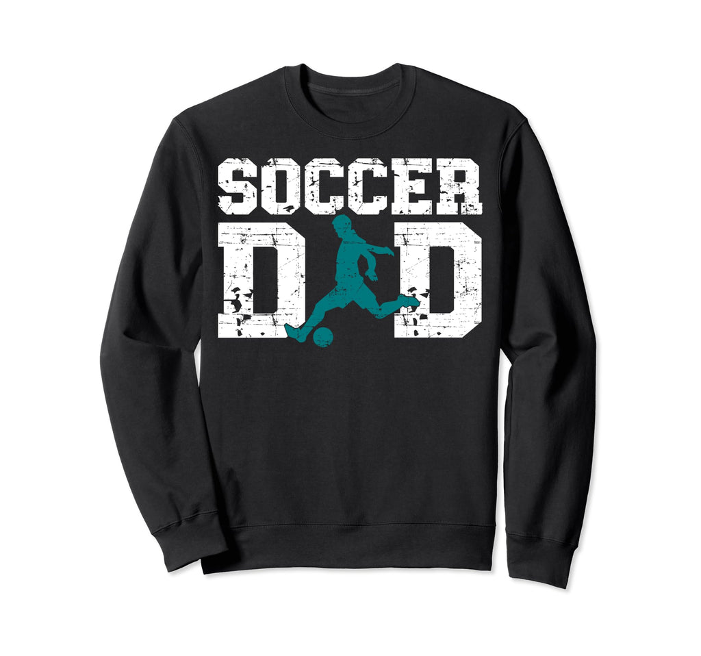 Soccer Dad Fathers Day Father Sweatshirt - Minimalist Print Men Women - T-Shirt, Sweatshirt, Hoodie