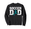 Soccer Dad Fathers Day Father Sweatshirt - Minimalist Print Men Women - T-Shirt, Sweatshirt, Hoodie