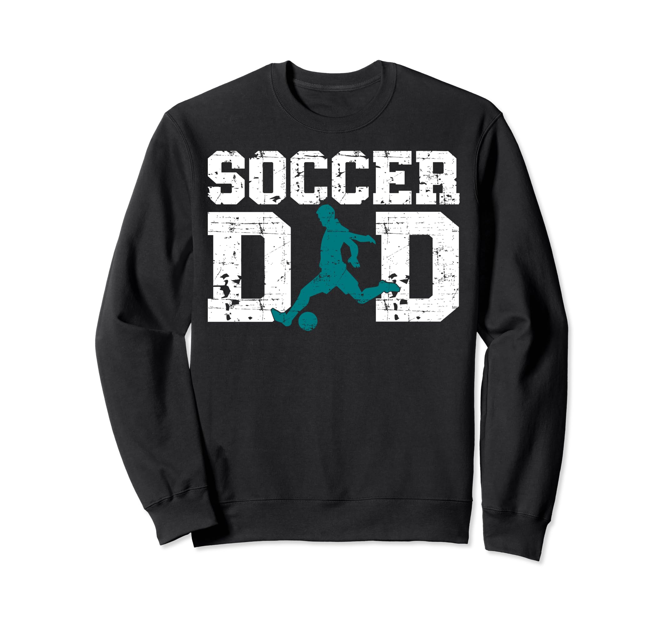 Soccer Dad Fathers Day Father Sweatshirt - Minimalist Print Men Women - T-Shirt, Sweatshirt, Hoodie