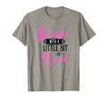 Bougie Funny Little Bit Hood Gifts T-Shirt - Trendy Graphic for Adults - T-Shirt, Sweatshirt, Hoodie