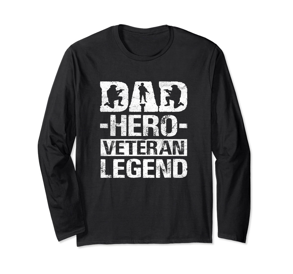 Veteran Dad Gifts Veteran Dad T-Shirt - Novelty Apparel for Adults - T-Shirt, Sweatshirt, Hoodie
