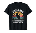 Funny Guitar Dad Cat Approved T-Shirt - Casual Everyday Wear Men Women - T-Shirt, Sweatshirt, Hoodie