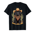Labrador Retriever Cowboy Dog T-Shirt - Fun Novelty Design Men Women - T-Shirt, Sweatshirt, Hoodie