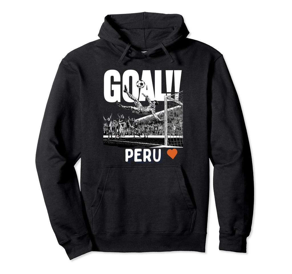Peru Goal De Tu Seleccion Seleccion Hoodie - Minimalist Print for Adults - T-Shirt, Sweatshirt, Hoodie