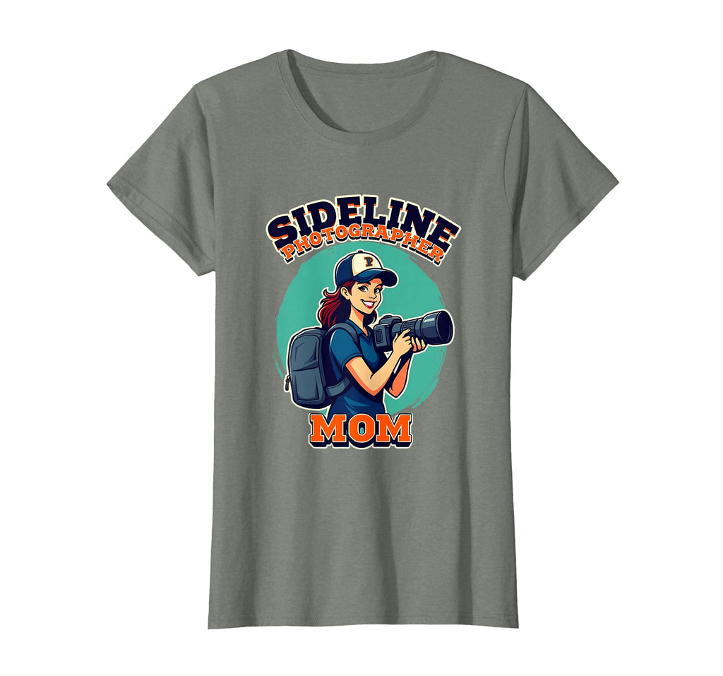 Sideline Photographer Mom Soccer T-Shirt - Novelty Apparel Men Women - T-Shirt, Sweatshirt, Hoodie