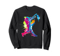 Paint Splash Baseball Player Coach Sweatshirt - Custom Art Print Unisex - T-Shirt, Sweatshirt, Hoodie