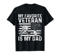 Veteran Dad Father My Favorite T-Shirt - Minimalist Print Men Women - T-Shirt, Sweatshirt, Hoodie