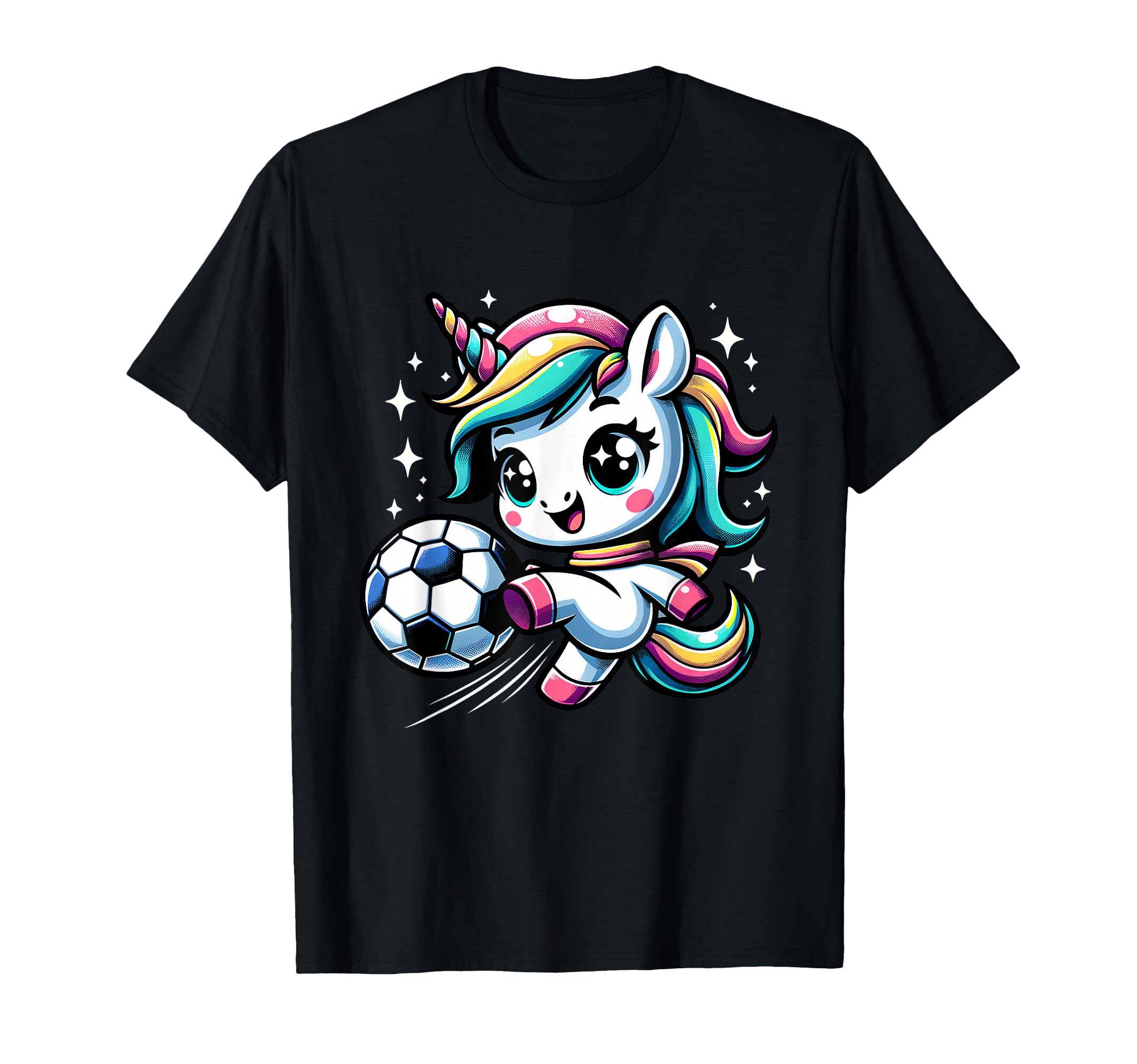 Kawaii Unicorn Tees Sweatshirt - Minimalist Print for Adults - T-Shirt, Sweatshirt, Hoodie