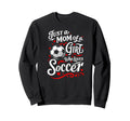 Soccer Mom Just Mom Who Loves Sweatshirt - Custom Art Print for Adults - T-Shirt, Sweatshirt, Hoodie