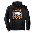 Twin Dad Novelty Funny Daddy Hoodie - Casual Everyday Wear for Adults - T-Shirt, Sweatshirt, Hoodie