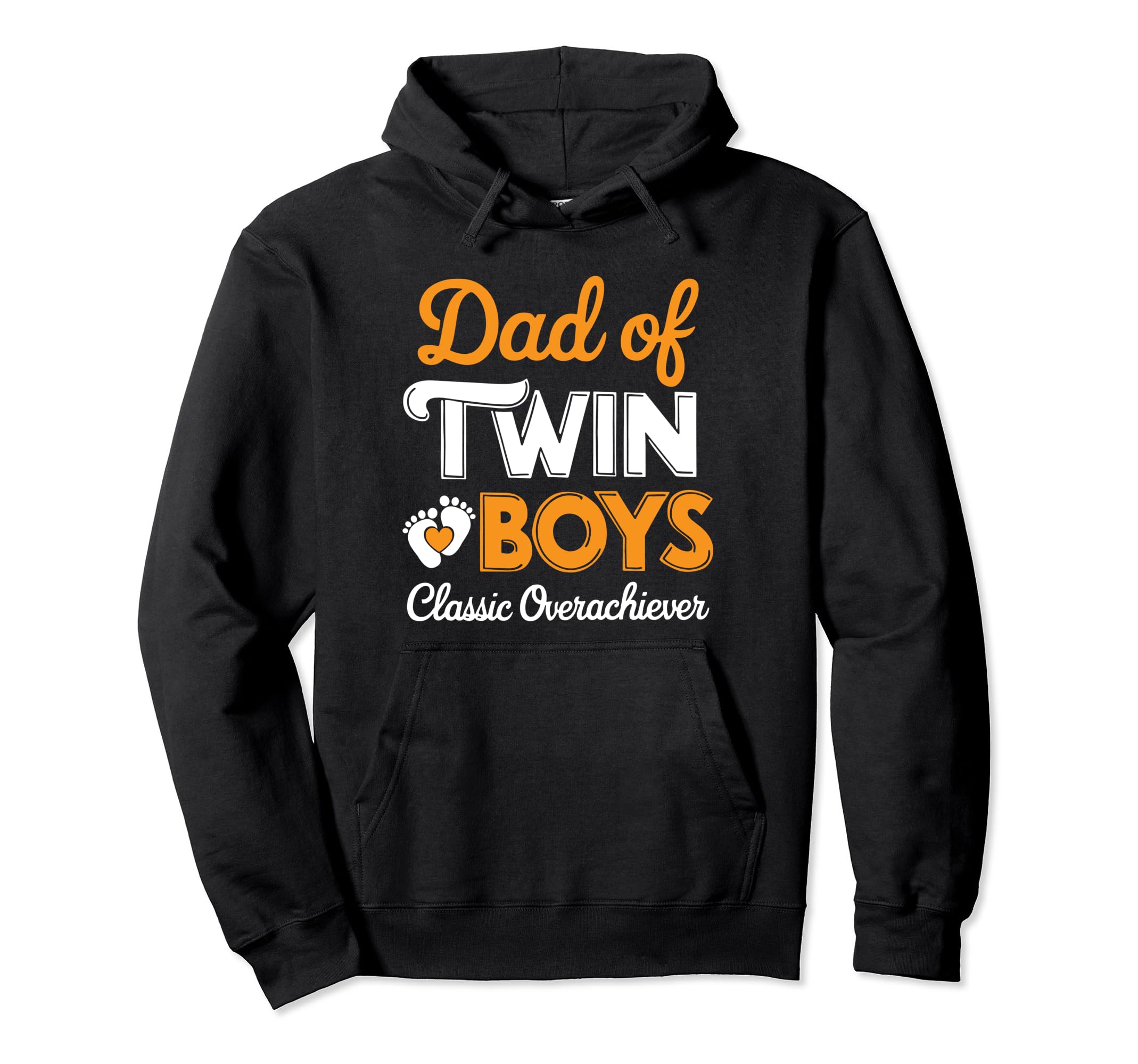 Twin Dad Novelty Funny Daddy Hoodie - Casual Everyday Wear for Adults - T-Shirt, Sweatshirt, Hoodie