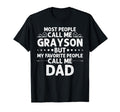 Grayson Gift Name Funny Fathers Day T-Shirt - Streetwear Style Men Women - T-Shirt, Sweatshirt, Hoodie