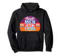 Real Make Twins Funny Dad Daddy Hoodie - Custom Art Print for Adults - T-Shirt, Sweatshirt, Hoodie