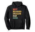 Best Bearded Dragon Dad Ever Reptile Hoodie - Custom Art Print for Adults - T-Shirt, Sweatshirt, Hoodie