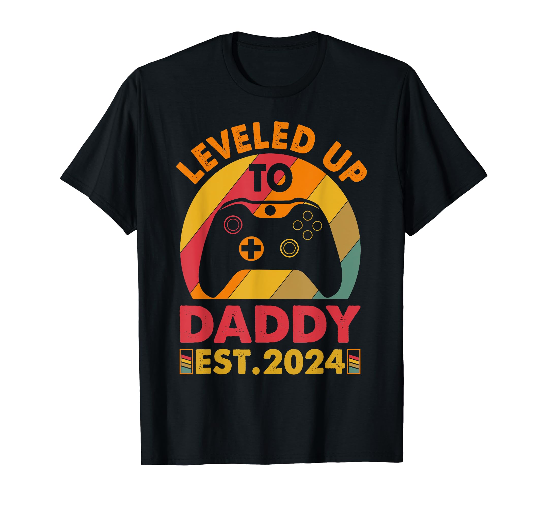 Im Going To Be Daddy 2024 I Leveled Up T-Shirt - Custom Art Print Unisex - T-Shirt, Sweatshirt, Hoodie