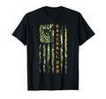 Usa Camo Flag Proud Baseball Dad T-Shirt - Unique Graphic for Adults - T-Shirt, Sweatshirt, Hoodie