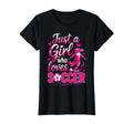 Soccer Just Who Loves Soccer Player T-Shirt - Custom Art Print Men Women - T-Shirt, Sweatshirt, Hoodie