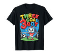 Three Goal Bot Soccer Lover 3Th Birthday T-Shirt - Graphic Print Men Women - T-Shirt, Sweatshirt, Hoodie