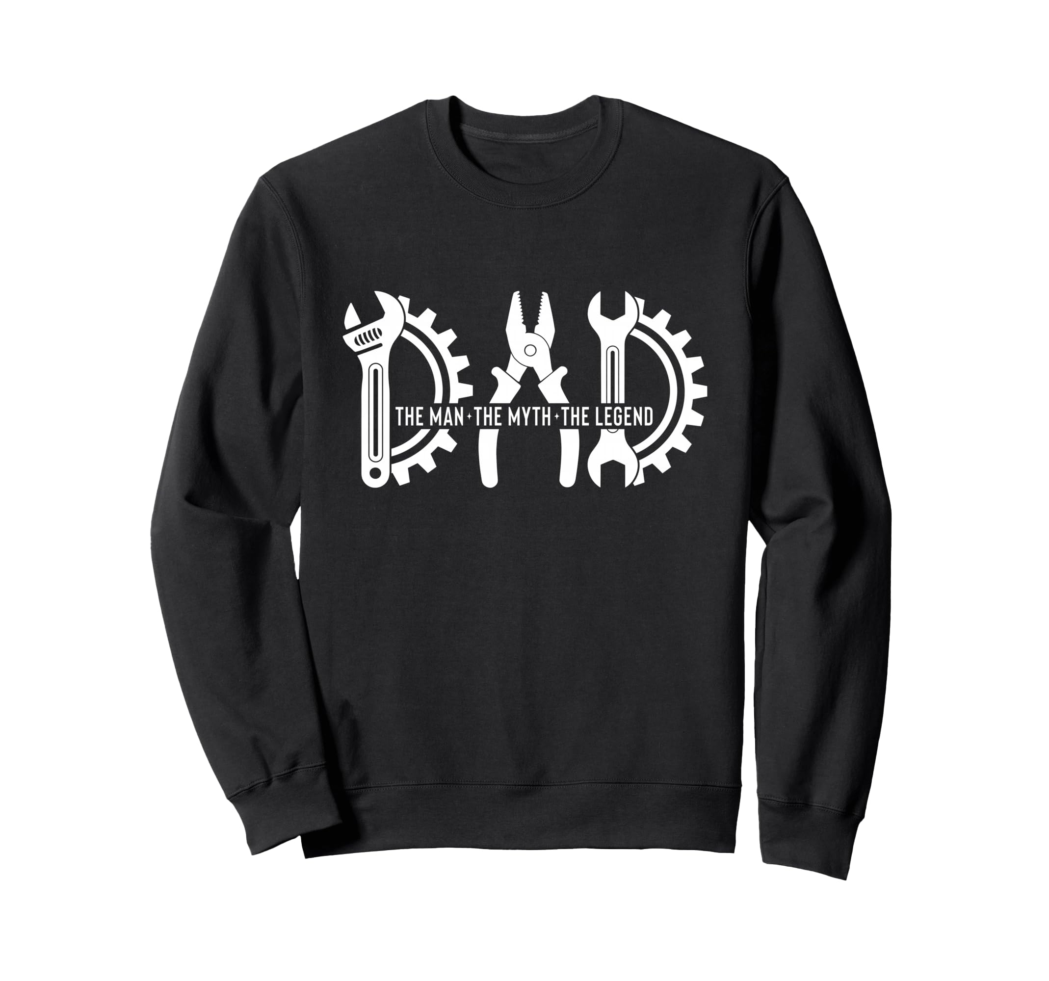 Best Dad Funny Fathers Day Proud Father Sweatshirt - Graphic Print Unisex - T-Shirt, Sweatshirt, Hoodie