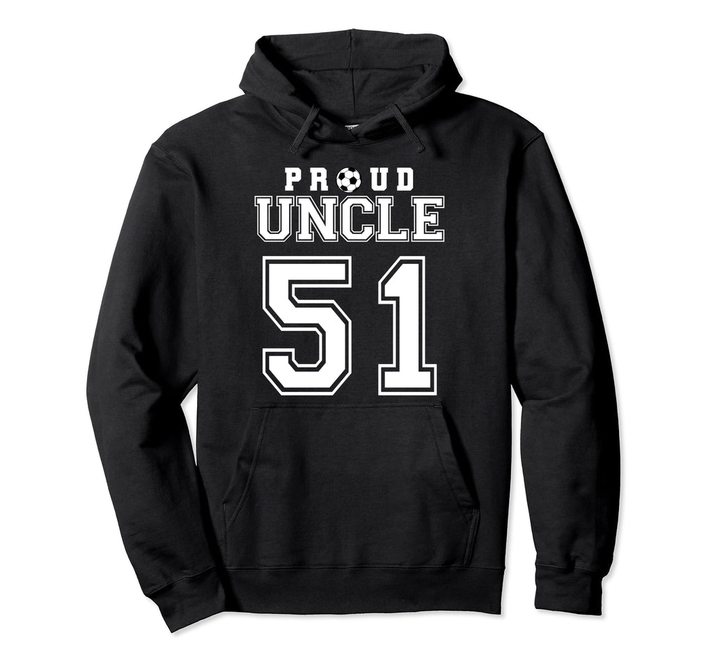 Number 51 Custom Proud Soccer Futbol Hoodie - Streetwear Style Men Women - T-Shirt, Sweatshirt, Hoodie