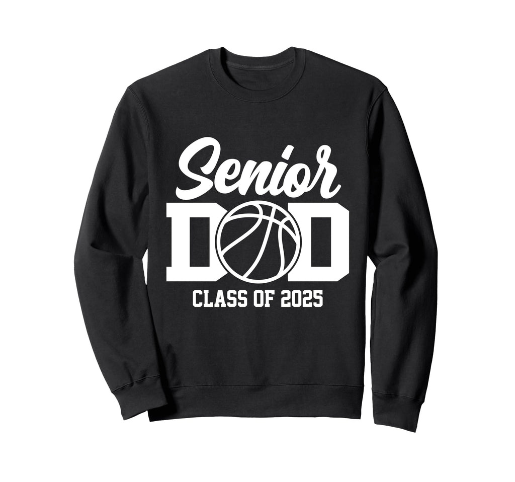 Proud Dad 2025 Senior Graduate Sweatshirt - Custom Art Print Men Women - T-Shirt, Sweatshirt, Hoodie