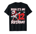 Bruh Its My 12Th Birthday Soccer T-Shirt - Custom Art Print Unisex - T-Shirt, Sweatshirt, Hoodie