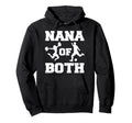 Nana Both Funny Soccer And Cheer Nana Hoodie - Minimalist Print Unisex - T-Shirt, Sweatshirt, Hoodie