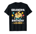Bearded Dragon Reptile Grandpa Birthday T-Shirt - Graphic Print for Adults - T-Shirt, Sweatshirt, Hoodie