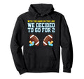 Dad Twins Mom Twins Football Hoodie - Novelty Apparel for Adults - T-Shirt, Sweatshirt, Hoodie