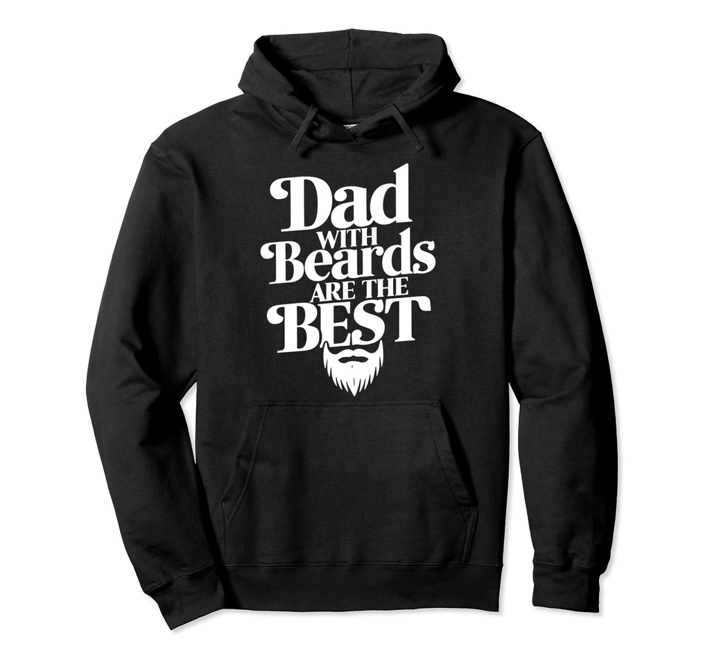 Bearded Dad Novelty Funny Best Beard Hoodie - Novelty Apparel for Adults - T-Shirt, Sweatshirt, Hoodie