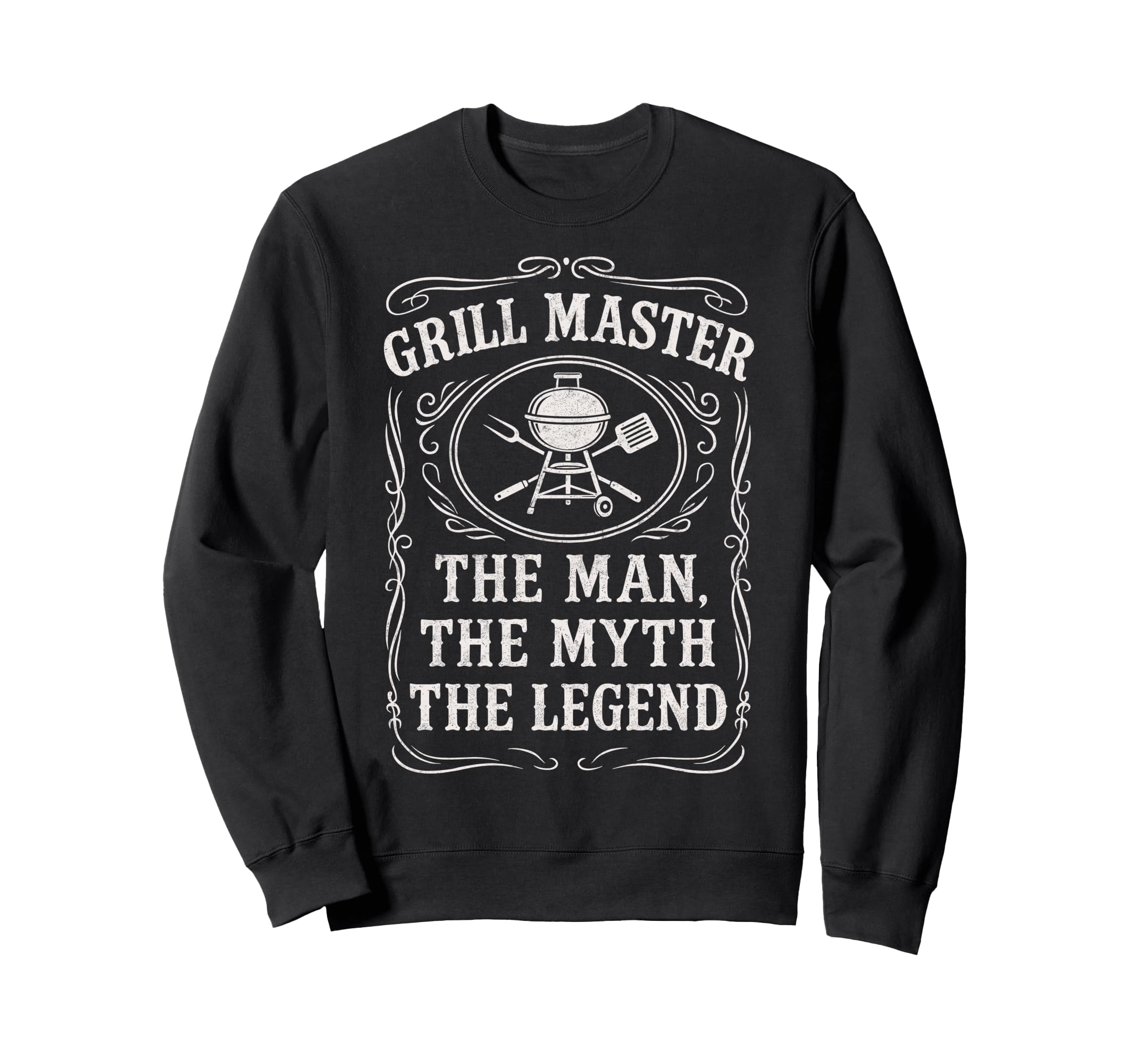 Funny Bbq Dad Grill Master Myth Legend Sweatshirt - Streetwear Style Unisex - T-Shirt, Sweatshirt, Hoodie