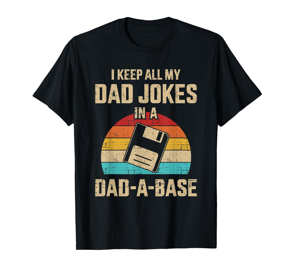 Funny Dad Jokes Dad Base Fathers Day T-Shirt - Minimalist Print Men Women - T-Shirt, Sweatshirt, Hoodie