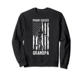 Proud Soccer Grandpa Usa Flag Family Sweatshirt - Streetwear Style Unisex - T-Shirt, Sweatshirt, Hoodie