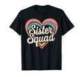 Funny Sister Squad Family Jm T-Shirt - Streetwear Style for Adults - T-Shirt, Sweatshirt, Hoodie