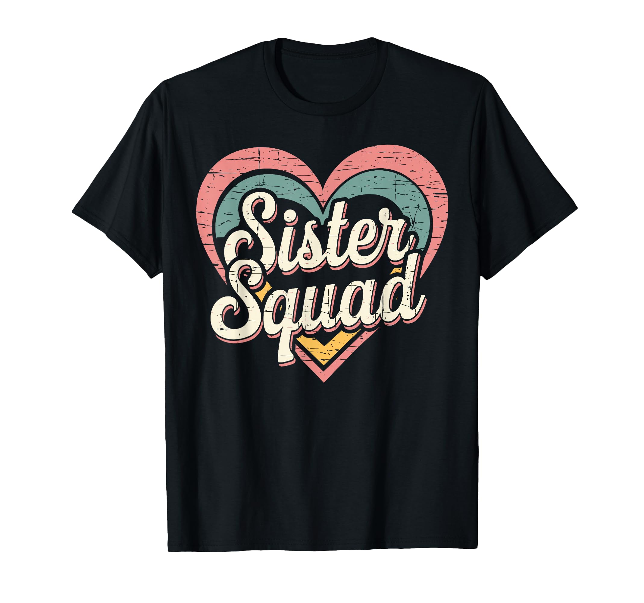 Funny Sister Squad Family Jm T-Shirt - Streetwear Style for Adults - T-Shirt, Sweatshirt, Hoodie