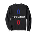 Two Seater 4Th July American Sweatshirt - Casual Everyday Wear Men Women - T-Shirt, Sweatshirt, Hoodie