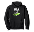 American Soccer Soccer 2024 Soccer Hoodie - Minimalist Print Unisex - T-Shirt, Sweatshirt, Hoodie